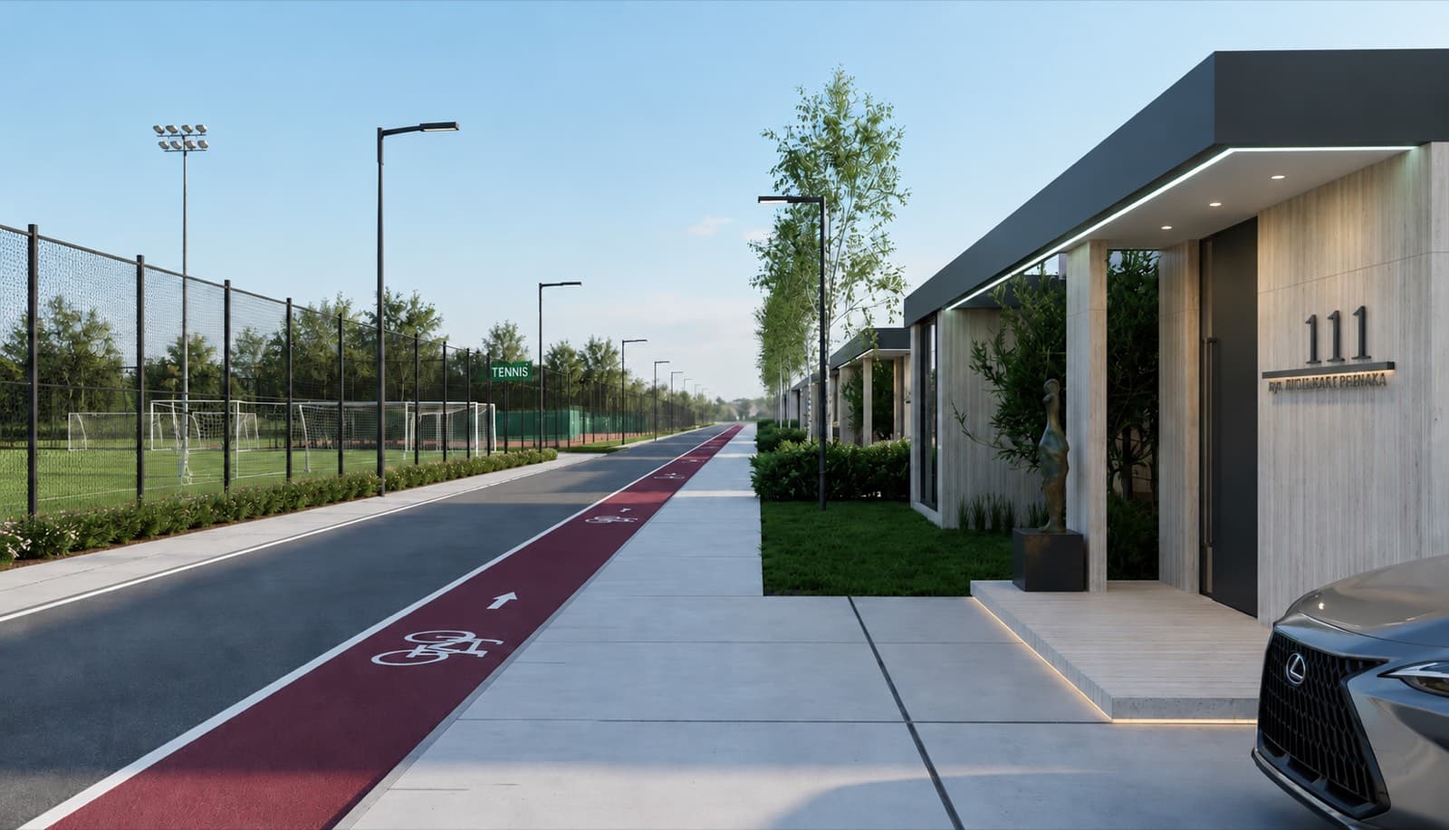 Infrastruktura osiedla Easy Village